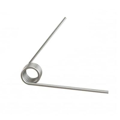 V-Shaped Torsion Springs, 5-Pack, Stainless Steel, 0.3 mm Wire, 3 mm OD, 20 mm Leg Length, Right-Hand, 60°