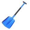 Blue Folding Aluminum Alloy Car Snow Shovel with Handle view 1