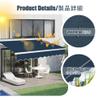 Awning Replacement Canopy, PVC Oxford Fabric, Sky Blue, 7 x 2 m view 2