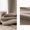 Homxi Thermal Room-Darkening Curtains, 2-Pack, Light Coffee, 137W x 214H cm Each view 3