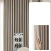 Homxi Thermal Room-Darkening Curtains, 2-Pack, Light Coffee, 137W x 214H cm Each view 4