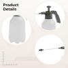 Chewtoyo Acid-Resistant Sprayer with Adjustable Wand and Nozzle, 2 L, Ivory White and Wasabi Green view 2