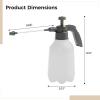 Chewtoyo Acid-Resistant Sprayer with Adjustable Wand and Nozzle, 2 L, Ivory White and Wasabi Green view 3