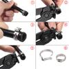 ByNGSDCC Hose Clamps, 50-Piece Single-Ear Hose Clamp Set, 5.342 mm, 304 Stainless Steel, 15.3–18.5 mm view 4