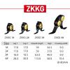 FUUGlan Alloy Fishing Rod Roller Guides, Single-/Double-Foot Guides for Trolling Rods view 3