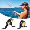 FUUGlan Alloy Fishing Rod Roller Guides, Single-/Double-Foot Guides for Trolling Rods view 4