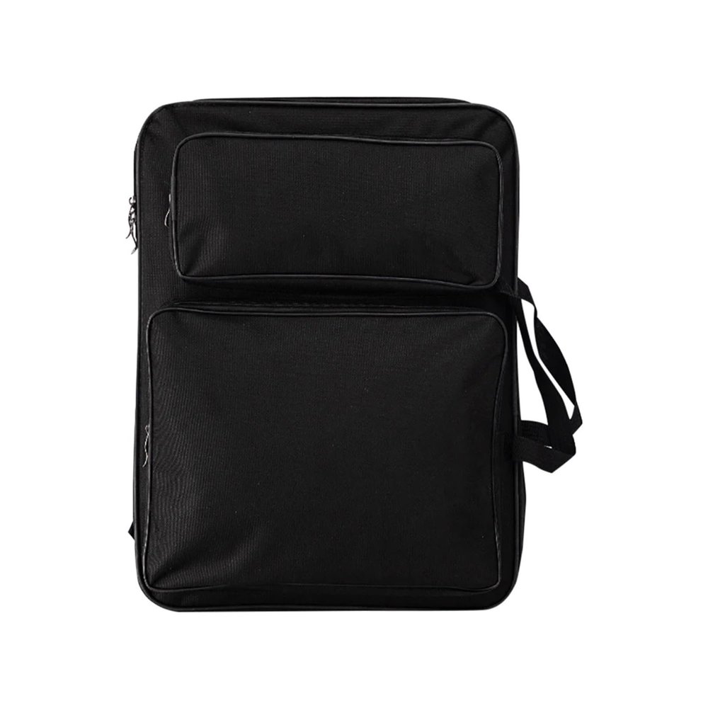 GIYXHU Art Portfolio Bag, 1 Piece, Backpack for Painting, Travel and Sketching Tools, Black