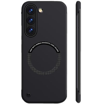 FAOMSEBS Samsung S23 Plus/S23+ MagSafe Case, Bare Metal Feel, Slim Frameless Design
