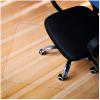 Durable Office Chair Mat, Non-Slip PVC Floor Protector for Carpets, Transparent, Rectangular, 0.5 mm, 160 x 160 cm view 4