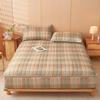 Adjustable Mattress Protector with 6-Sided Zipper, Dustproof Fitted Cover, Breathable and Washable, 150 x 200 + 25 cm view 1