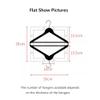 Metal Clothes Hanger Storage Organizer with Casters, Gold, 130 x 30 x 35 cm view 4