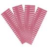 Adjustable DIY Drawer Dividers, White/Pink, 24.8 cm Short Model view 1