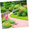 UKCOCO 2-Piece Pink Flamingo Garden Stakes, HDPE view 2