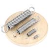 Extension Spring, 1.3 mm x 10 mm x 70 mm, Stainless Steel, Open Double-Hook, 2-Pack view 2