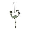 sporful Rustic Wind Chime and Hanging Bird Bath view 1