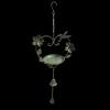 sporful Rustic Wind Chime and Hanging Bird Bath view 3