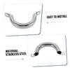 OUNONA 6-Piece Heat-Resistant Stainless Steel Replacement Pot Handles view 3