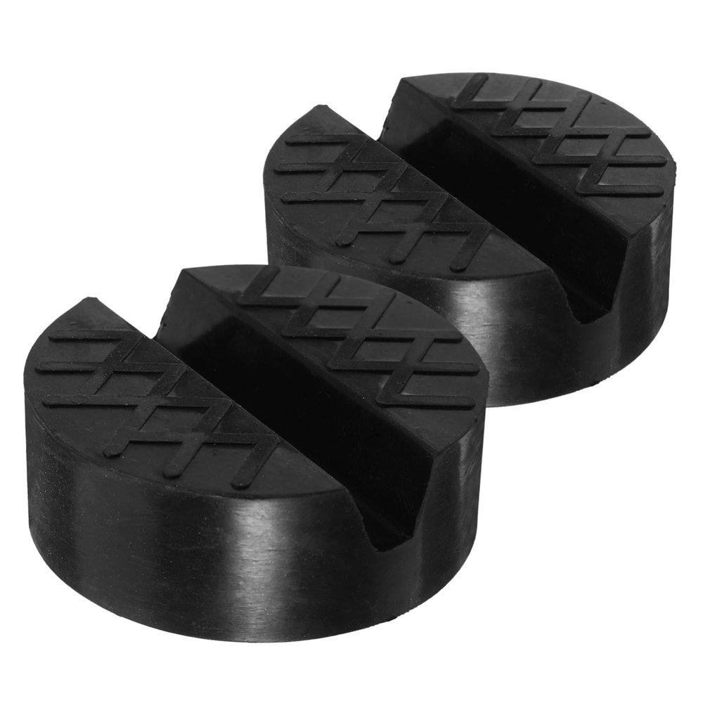 PAMINGONO 4-Piece Rubber Jack Pads with Squeeze-Welding Technology for RVs