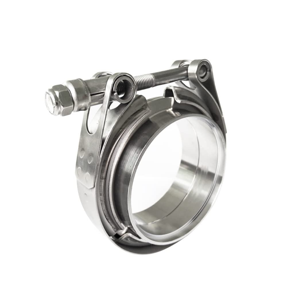 5.75-Inch Turbo Exhaust Flange Clamp Replacement, Stainless Steel