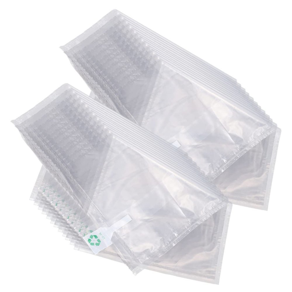 Transparent Air Cushions for Packaging, 50 Pieces, PA/PE