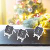 DOITOOL 10-Piece Small Wooden Chalkboard Signs with Stands view 3