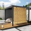 Generic Natural Bamboo Roller Blind for Outdoor Use, Weather-Resistant, W160 × H90 cm view 1