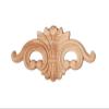 JIASHUNHE Wooden Rose Carving Applique, 15 × 8.5 cm view 1