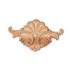 JIASHUNHE Wooden Rose Carving Applique, 15 × 8.5 cm view 3