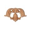 JIASHUNHE Wooden Rose Carving Applique, 15 × 8.5 cm view 4