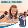 Generic Retractable Pencil Case Organizer, 5.12 x 3.15 x 8.66 in view 3
