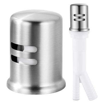 Azull Dishwasher Air Gap Cover Kit, Solid Brass