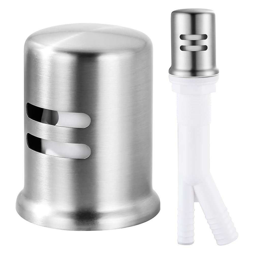 Azull Dishwasher Air Gap Cover Kit, Solid Brass