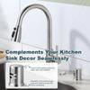 Azull Dishwasher Air Gap Cover Kit, Solid Brass view 2