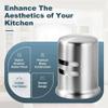 Azull Dishwasher Air Gap Cover Kit, Solid Brass view 3