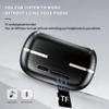 Micool Touchscreen Ear Clip Bluetooth 5.4 Headphones, Open-Ear Wireless Earbuds, 25-Hour Playtime, TF Card, Full-Color Display (Black) view 4