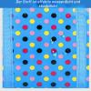 98 L Zippered Storage Bag, Waterproof Moving Bag for Bedding, Clothing, Blankets and Pillows (Blue) view 3