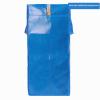 98 L Zippered Storage Bag, Waterproof Moving Bag for Bedding, Clothing, Blankets and Pillows (Blue) view 4