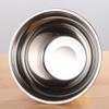 Stainless Steel Mixing Bowl with Silicone Base for Mess-Free Food Preparation and Serving (20 cm) view 4