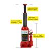 STRAFBRG 5-Ton Welded Hydraulic Floor Jack for Cars, Pickups, and RVs, Rust-Resistant Finish view 3