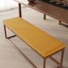 PLCIVSA 5 cm Thick Bench Cushion, Yellow, 165 x 35 x 5 cm view 2