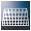 DTVEW Stainless Steel Perforated Sheet, 0.6 mm Thick, Multifunctional Metal Panels (0.42 x 1 m) view 1