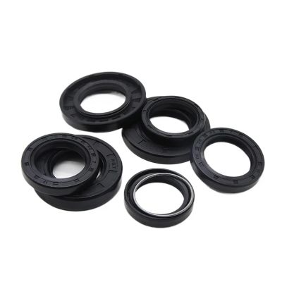 Aqxypas NBR Double-Lip Oil Seal, 28 × 38 × 8 mm, 2-Pack