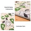 Japanese Futon Mattress, Roll-Up Camping Mattress for Floor Guests, Blue-Green, 120 x 200 cm view 3