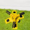 360° Rotating Water Sprinkler with Adjustable Spray Irrigation view 4