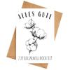 2nd Wedding Anniversary Cotton Greeting Card, DIN A6 view 1