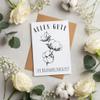 2nd Wedding Anniversary Cotton Greeting Card, DIN A6 view 2