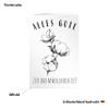 2nd Wedding Anniversary Cotton Greeting Card, DIN A6 view 3