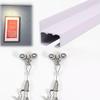 Picture Rail Hanging System with French Cleat, Adjustable Heavy-Duty Hangers view 1