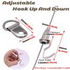 Picture Rail Hanging System with French Cleat, Adjustable Heavy-Duty Hangers view 4