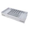 Tyenaza Expandable Multi-Layer Drawer Organizer Tray, Gray view 2